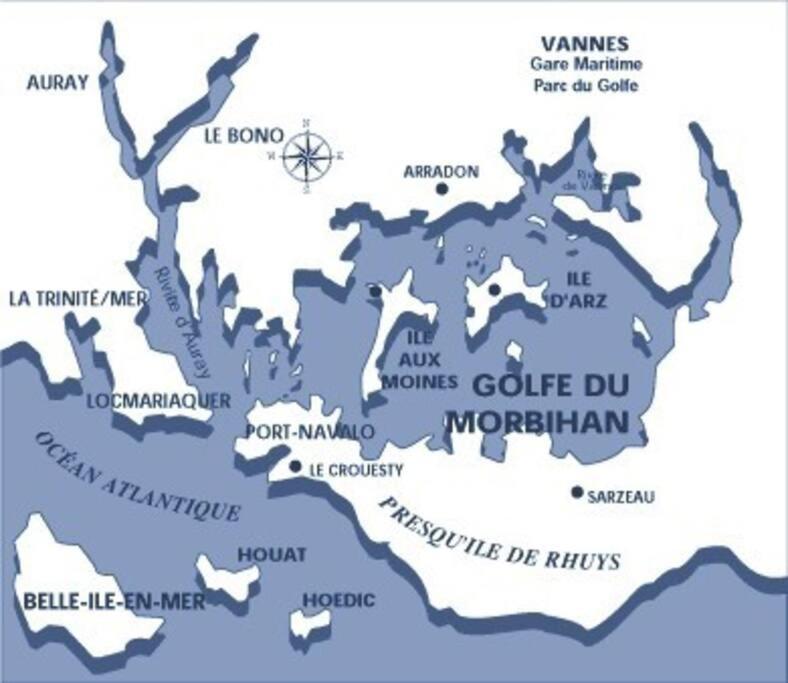Entre Golfe Et Ocean Villa La Trinite-Surzur Ngoại thất bức ảnh
