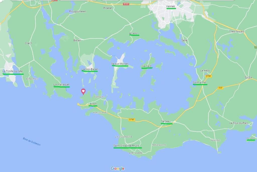Entre Golfe Et Ocean Villa La Trinite-Surzur Ngoại thất bức ảnh